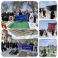 ادای احترام به دانش‌آموزان شهدای میناب
